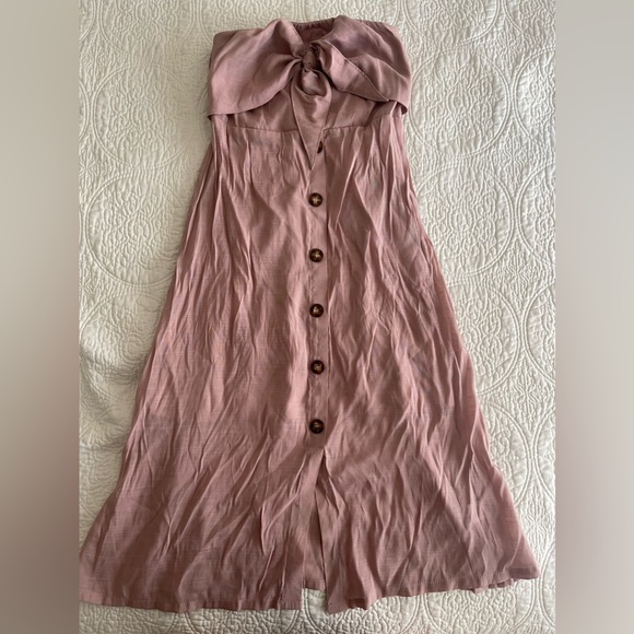 Midi buttoned tube dress - Picture 1 of 1